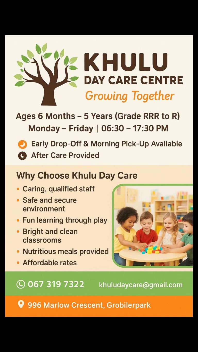 Welcome to Khulu Day Care Centre – Growing Together